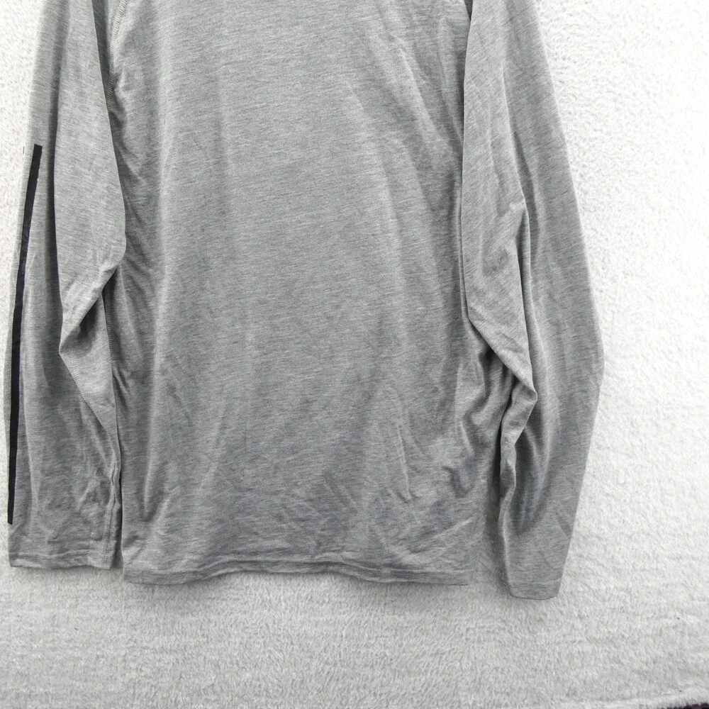 NC State Wolfpack Shirt Mens‎ Large Gray Long Sleeve Adidas College NCAA Tee New